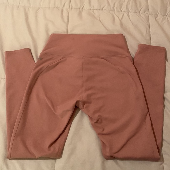 Fabletics Pink/Blush leggings size small! High control waist, $5.95 ship! - Picture 2 of 5
